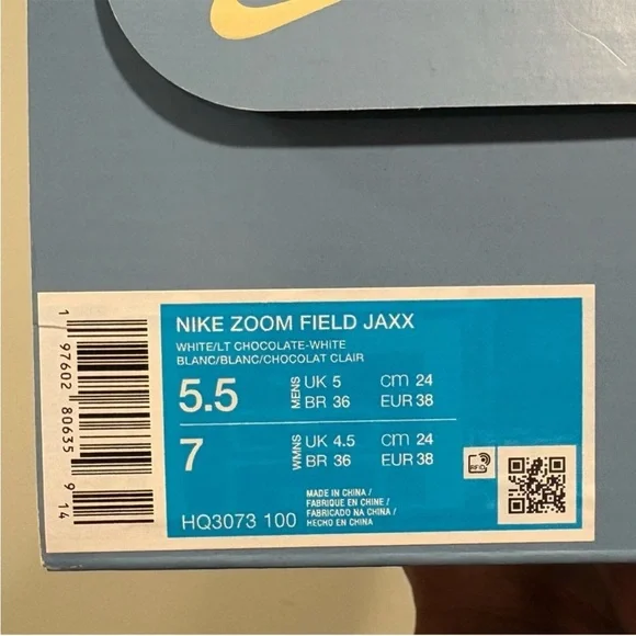 Cactus Jack by Travis Scott White and Brown Sneakers - Picture 11 of 12